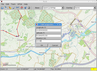 Edit waypoints